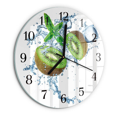 Reloj de pared redondo Muro de ladrillo