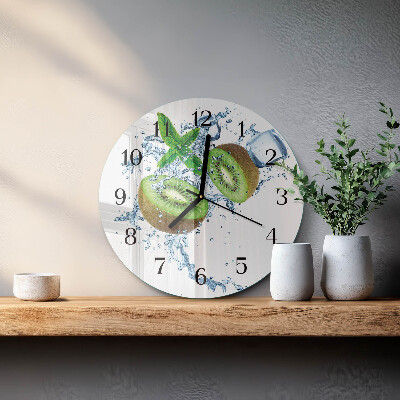 Reloj de pared redondo Kiwi