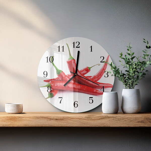 Reloj de pared redondo Chiles