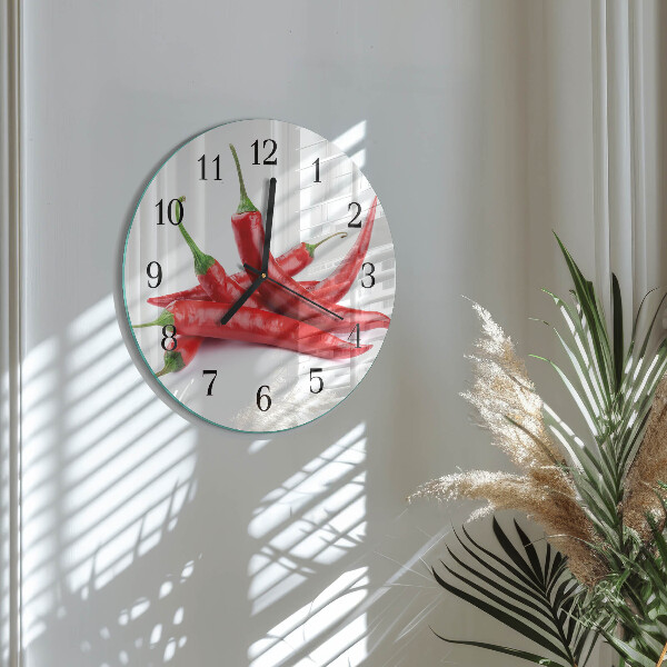 Reloj de pared redondo Chiles