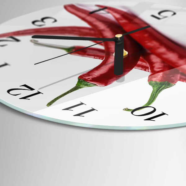 Reloj de pared redondo Chiles