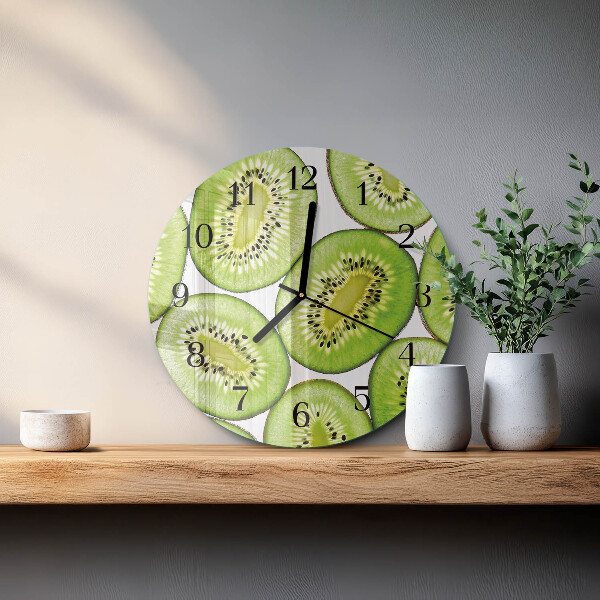 Reloj de pared redondo Kiwi