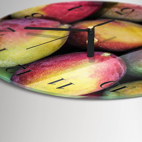 Reloj de pared redondo Fruta