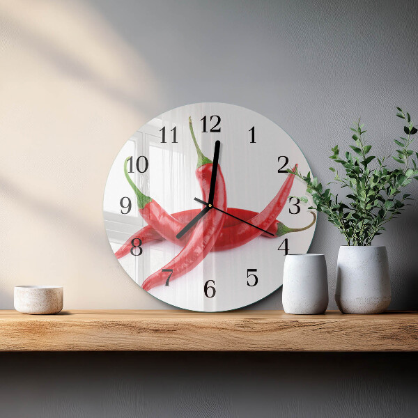 Reloj de pared redondo Chiles