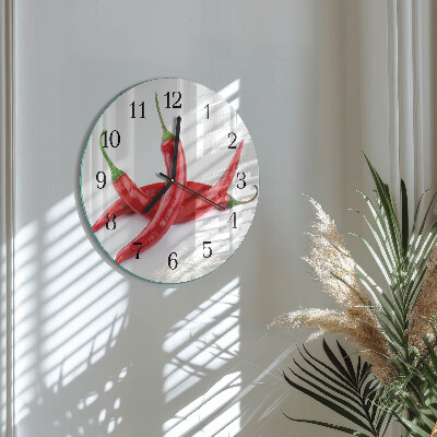 Reloj de pared redondo Chiles