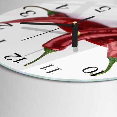 Reloj de pared redondo Chiles
