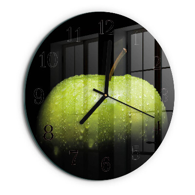 Reloj de pared redondo Manzana