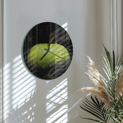 Reloj de pared redondo Manzana
