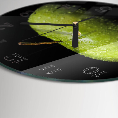 Reloj de pared redondo Manzana