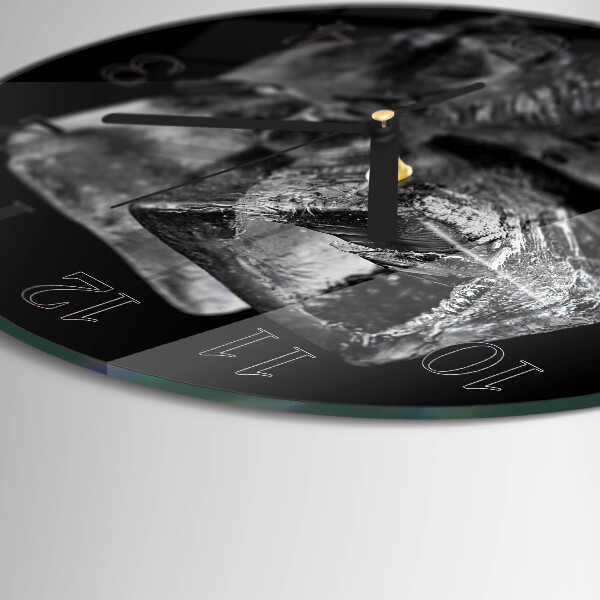 Reloj de pared redondo Cubitos de hielo