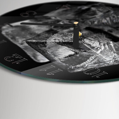 Reloj de pared redondo Cubitos de hielo