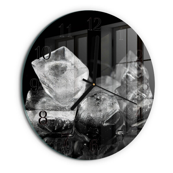 Reloj de pared redondo Cubitos de hielo