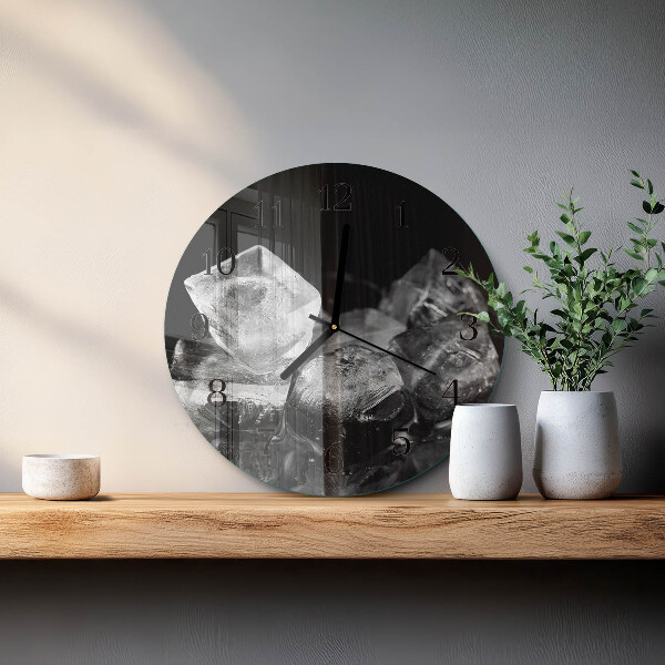 Reloj de pared redondo Cubitos de hielo