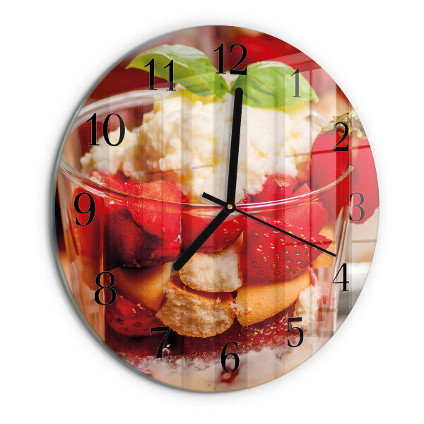 Reloj de pared redondo Fruta