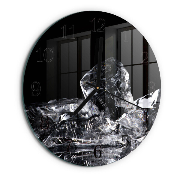 Reloj de pared redondo Cubitos de hielo