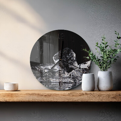 Reloj de pared redondo Cubitos de hielo