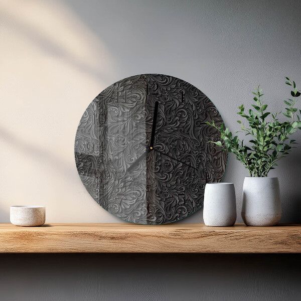 Reloj de pared redondo Patrón