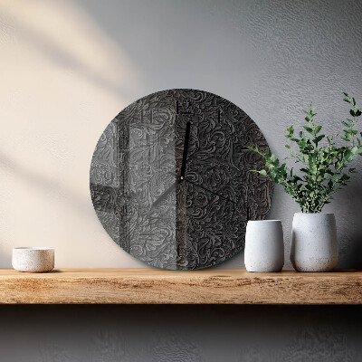 Reloj de pared redondo Patrón