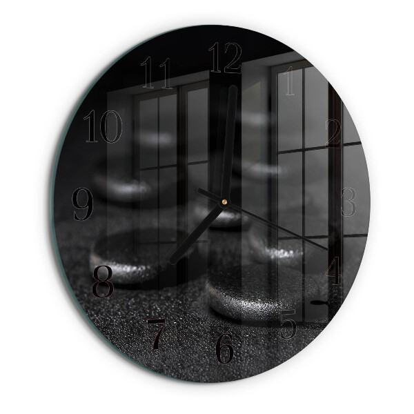 Reloj de pared redondo Piedras zen