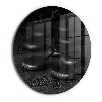 Reloj de pared redondo Piedras zen