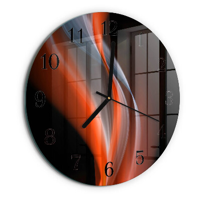 Reloj de pared redondo Ondas de luz