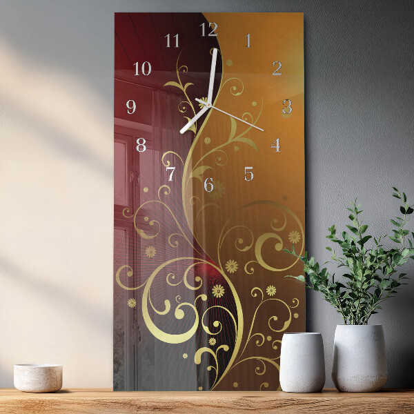 Reloj vertical Abstracción