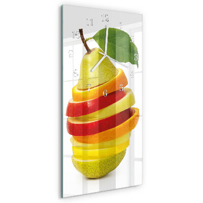 Reloj vertical Fruta