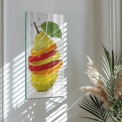 Reloj vertical Fruta