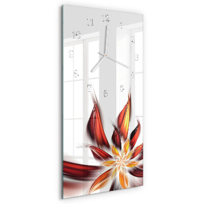 Reloj vertical Flor