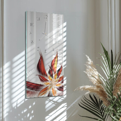 Reloj vertical Flor