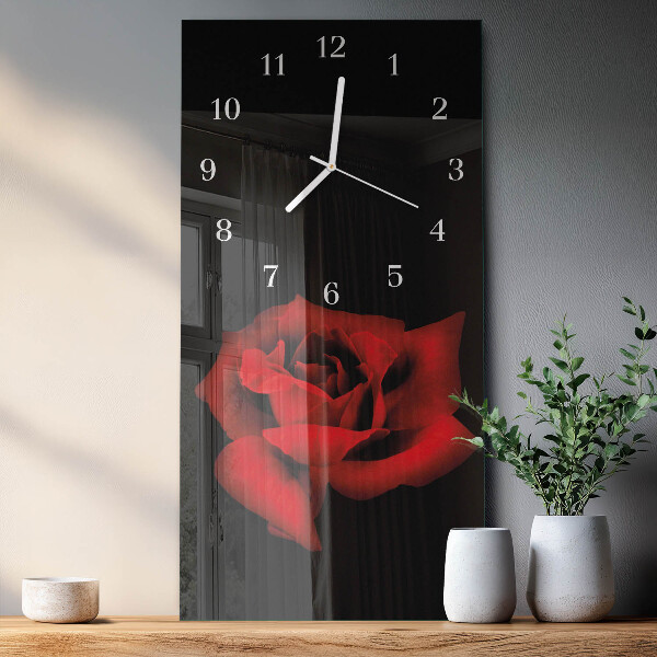 Reloj vertical Rosa