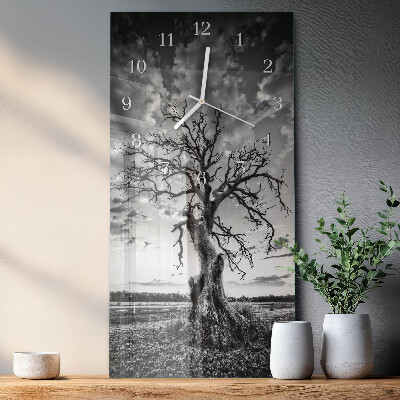 Reloj vertical Árbol