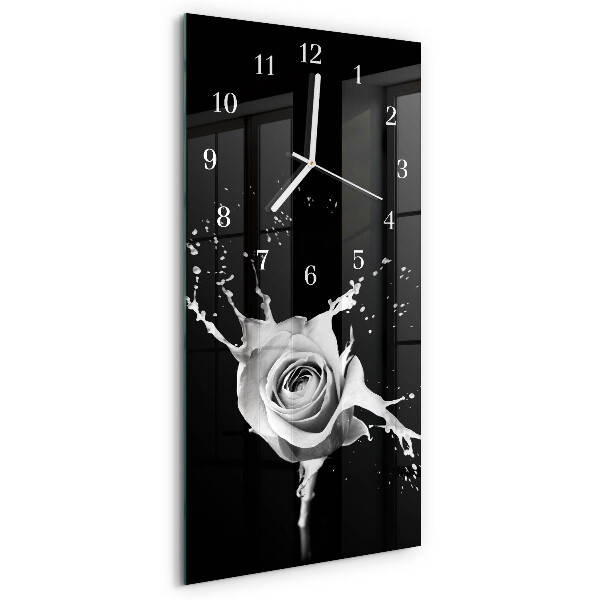 Reloj vertical Rosa