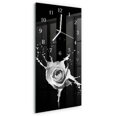 Reloj vertical Rosa