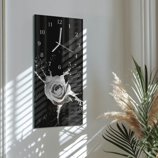 Reloj vertical Rosa