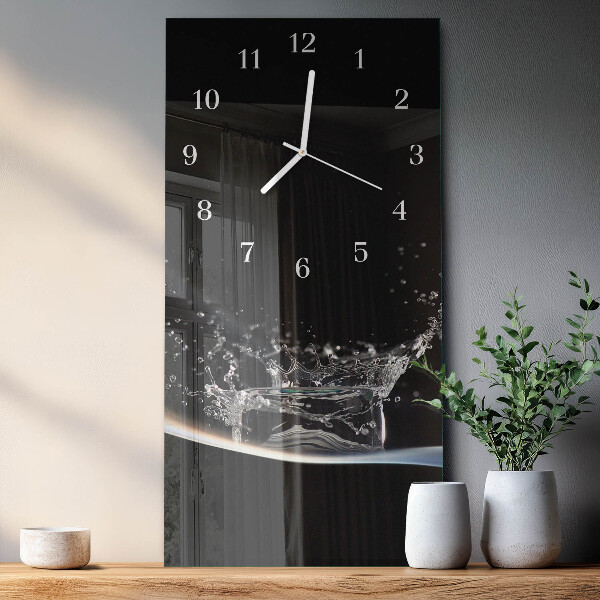 Reloj vertical Agua