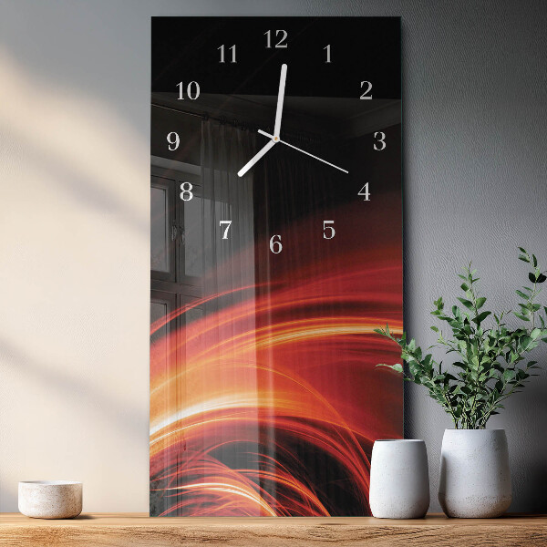 Reloj vertical Abstracción