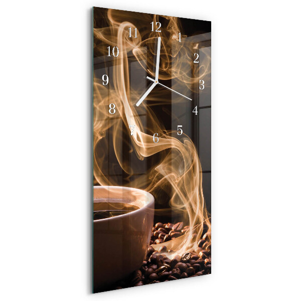 Reloj vertical Taza de café