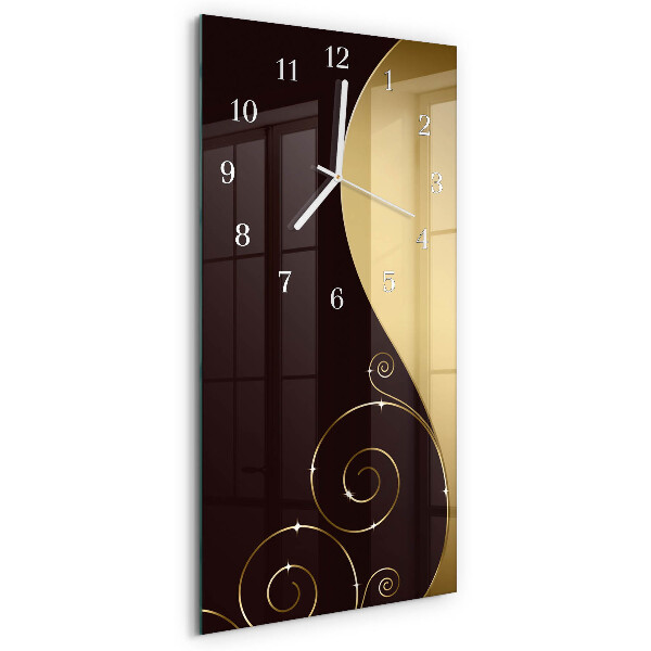 Reloj vertical Arte abstracto