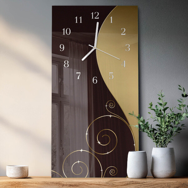 Reloj vertical Arte abstracto