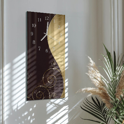 Reloj vertical Arte abstracto