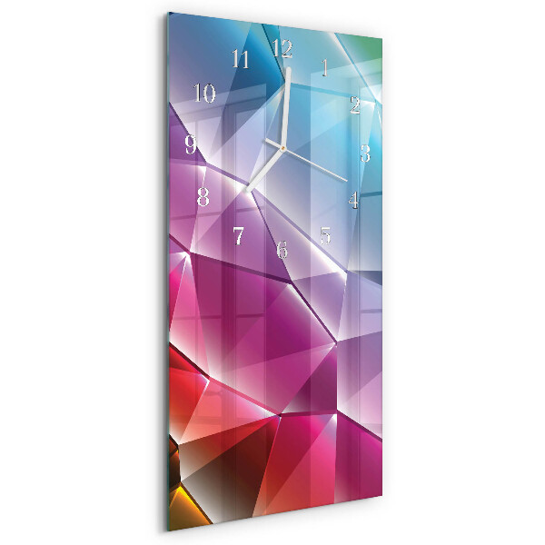 Reloj vertical Patrón 3D