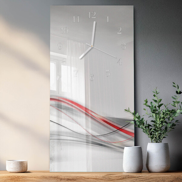 Reloj vertical Curva