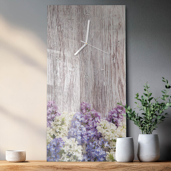 Reloj vertical Lila