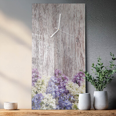 Reloj vertical Lila