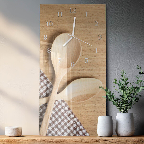 Reloj vertical Cucharas