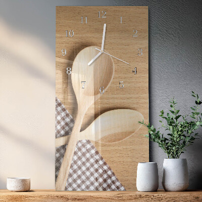 Reloj vertical Cucharas