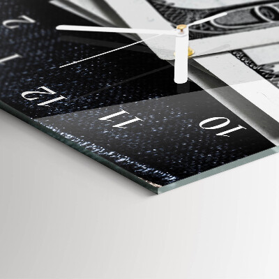 Reloj vertical billetes