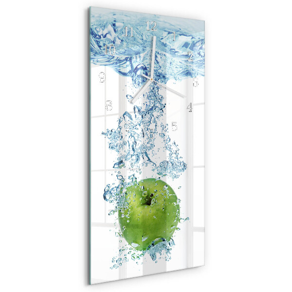 Reloj vertical Agua de manzana