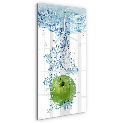 Reloj vertical Agua de manzana